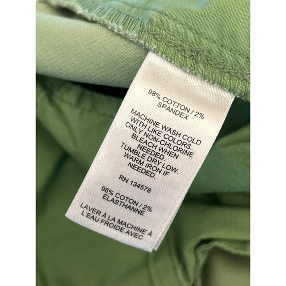 Vineyard Vines Green Wide Leg Pants Sz 14 Preppy Coastal Grandmother Resortcore - Picture 5 of 5